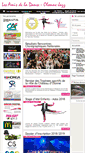 Mobile Screenshot of lesamisdeladanse.net